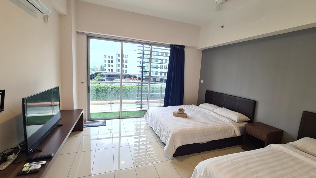 Aeropod Kk Corner Unit Near City And Airport 4 Pax Free Parking โกตาคินาบาลู ภายนอก รูปภาพ